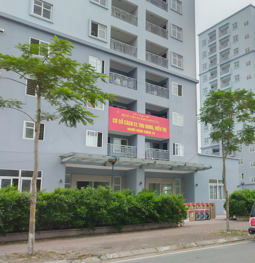 Khu nhà dự kiến triển khai 1.000 giường bệnh điều trị bệnh nhân Covid