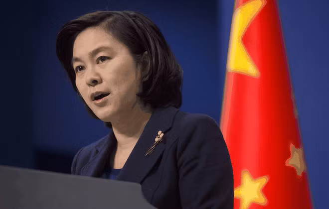 Phát ngôn viên Bộ Ngoại giao Trung Quốc Hoa Xuân Oánh