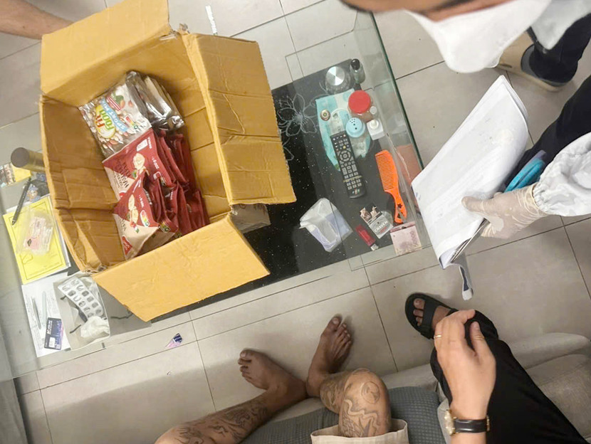 3,1kg ma túy được cất giấu tinh vi