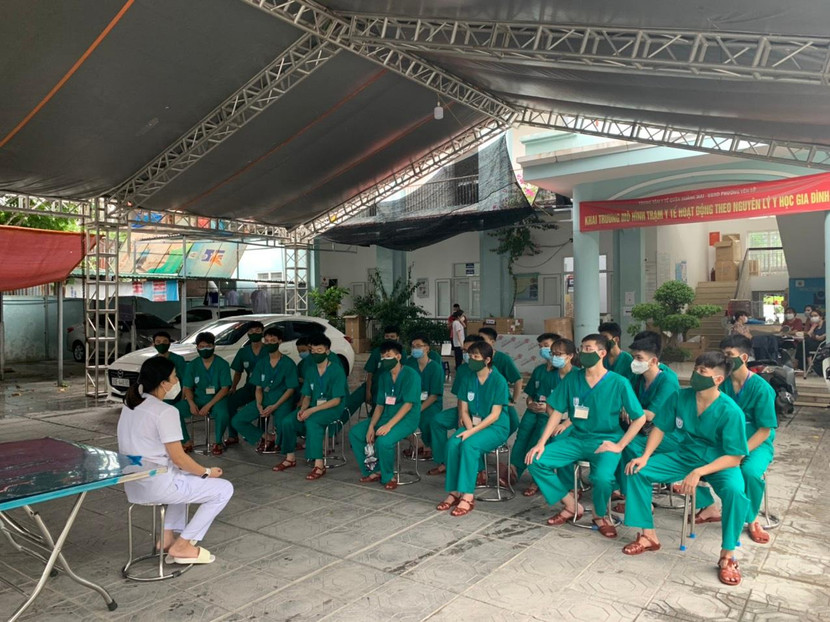 22 học viên về nhận nhiệm vụ tại phường Yên Sở