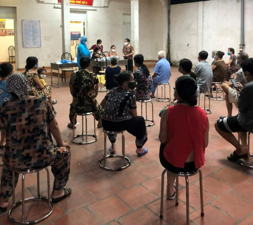 Và bắt tay thực hiện xét nghiệm ngay trong tối 13-9