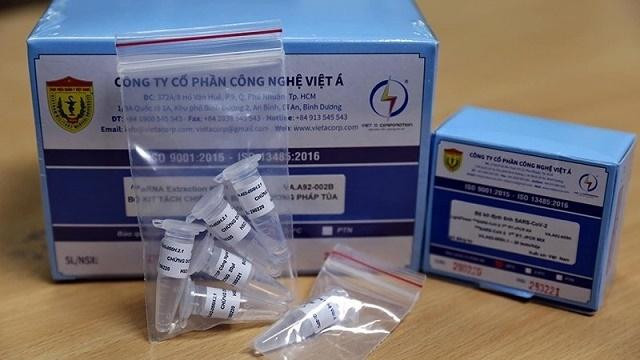 Công ty Việt Á đã nhập khẩu kit test và các nguyên liệu, máy móc từ Trung Quốc