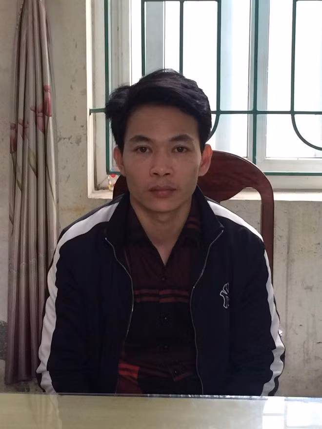 Đối tượng Châu tại trụ sở CAH Thạch Thất