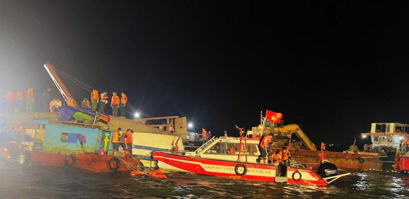 Công tác tìm kiếm cứu nạn được khẩn trương thực hiện