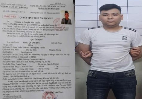 Đối tượng Đức bị bắt theo quyết định truy nã đặc biệt Đối tượng Đức bị bắt theo quyết định truy nã đặc biệt