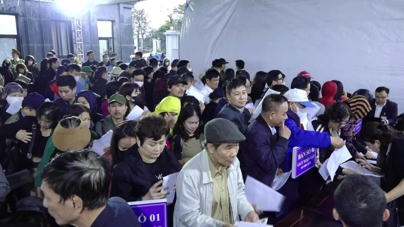 Rất đông nhà đầu tư, người bị hại trong vụ án Tân Hoàng Minh