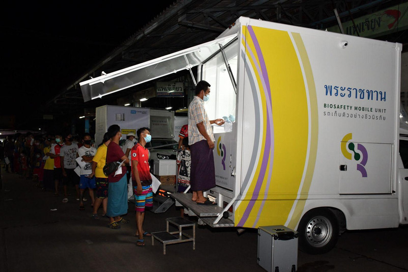 Hầu hết các trường hợp lây nhiễm ở Samut Sakhon là trong giới lao động nhập cư người Myanmar