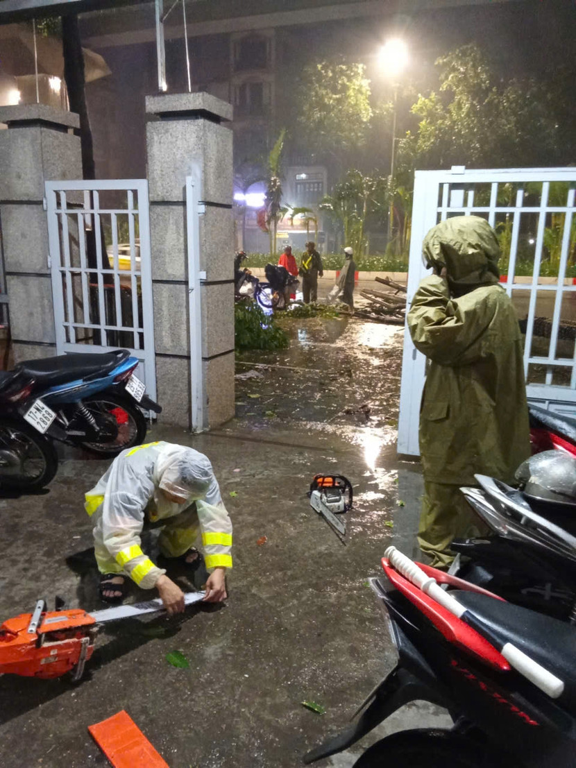 CAP Quang Trung, quận Hà Đông sửa cưa máy sau 1 ngày hoạt động hết công suất