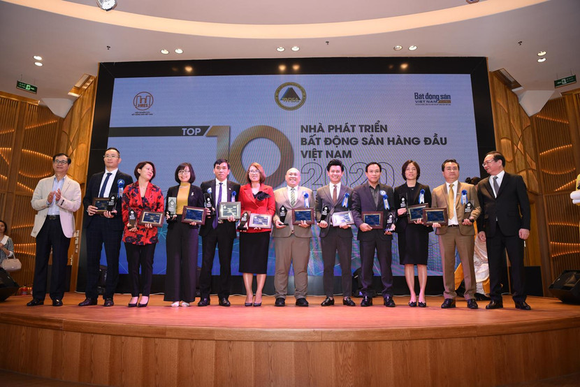 Top 10 nhà phát triển bất động sản hàng đầu Việt Nam 2020 được vinh danh