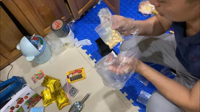 Hiện trường một vụ phạm tội về ma túy