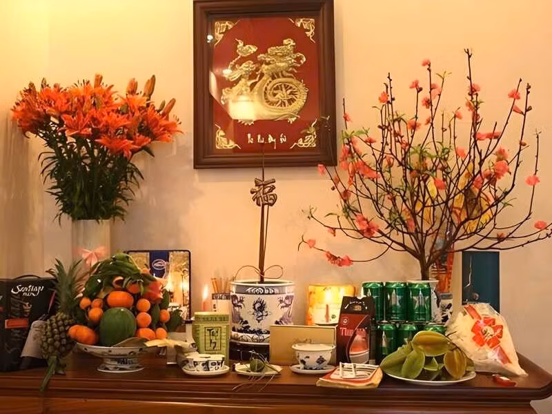 Cần chú trọng bố trí bàn thờ ngày Tết đúng cách