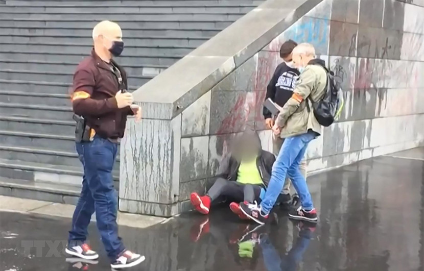 Vụ tấn công hôm 25-9 khiến ít nhất 4 người bị thương