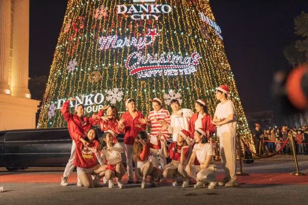 Danko Square thu hút giới trẻ đến check in