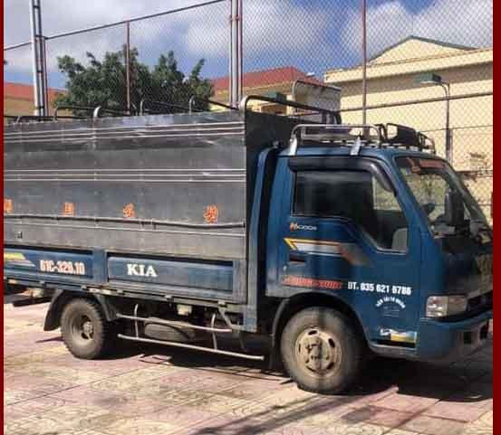 Chiếc xe tải được sử dụng để trộm cắp tài sản