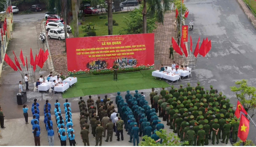 Toàn cảnh lễ ra quân