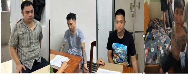 Các đối tượng trong vụ án