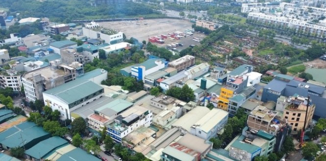 Nhiều hạng mục, công trình tại Cụm công nghiệp làng nghề Tân Triều vi phạm trật tự xây dựng, mục đích sử dụng đất từ trước ngày 1/7/2025