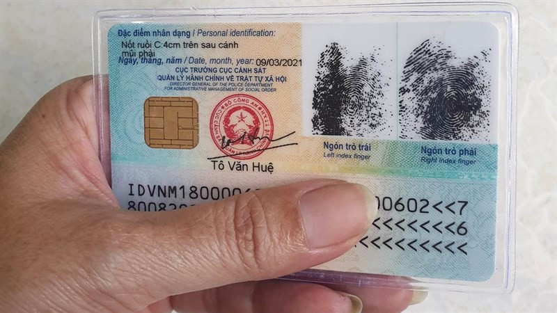 Sắp tới, trên Thẻ CCCD sẽ lược bỏ vân tay, đặc điểm nhận dạng để bảo đảm tính riêng tư