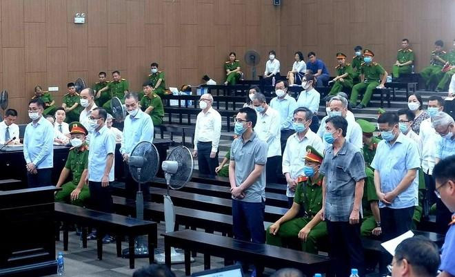 Các bị cáo trong vụ án bị đưa ra xét xử tại phiên tòa hồi tháng 8 vừa qua Các bị cáo trong vụ án bị đưa ra xét xử tại phiên tòa hồi tháng 8 vừa qua