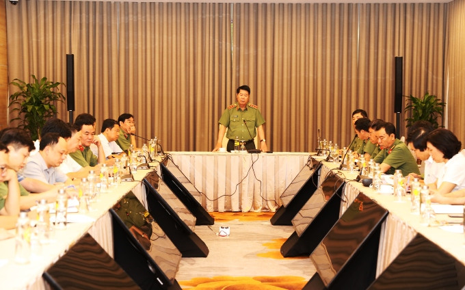 Thứ trưởng Bùi Văn Nam phát biểu chỉ đạo tại buổi kiểm tra Thứ trưởng Bùi Văn Nam phát biểu chỉ đạo tại buổi kiểm tra