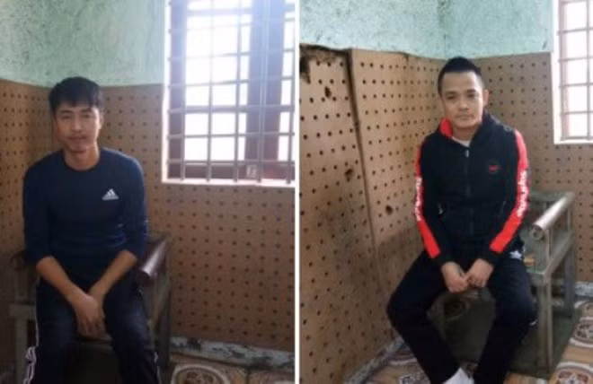 Các đối tượng Quảng, Hải thời điểm mới bị bắt