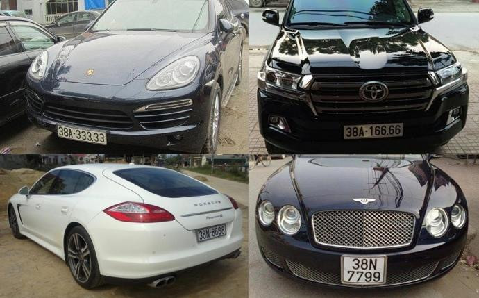 Hàng loạt xe sang đeo biển số giả bị phát hiện thời gian qua Hàng loạt xe sang đeo biển số giả bị phát hiện thời gian qua
