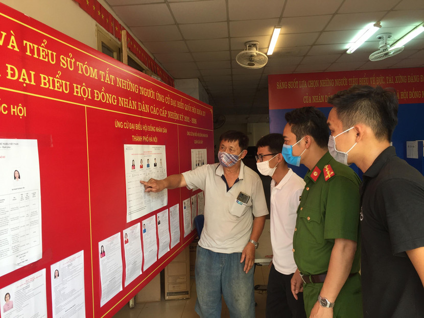 Lực lượng Công an các cấp tăng cường tuyên truyền, đảm bảo tuyệt đối ANTT tại các khu vực bầu cử