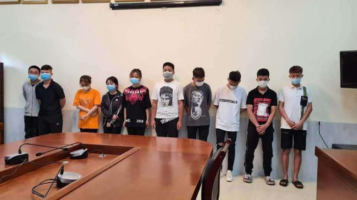 Một số đối tượng bị khởi tố, xử lý về hành vi gây rối trật tự côn cộng Một số đối tượng bị khởi tố, xử lý về hành vi gây rối trật tự côn cộng