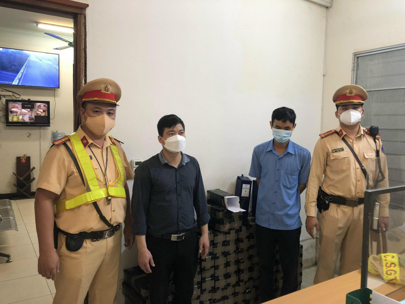 Nhiều trường hợp lái xe vi phạm đã bị CSGT phát hiện, xử lý