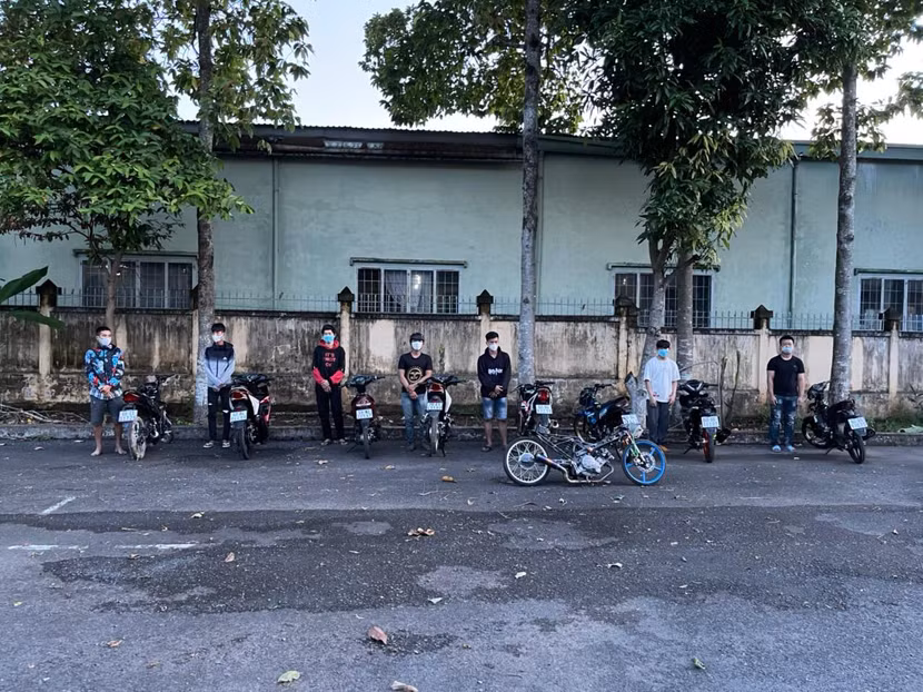 Các đối tượng bị CSGT xử lý