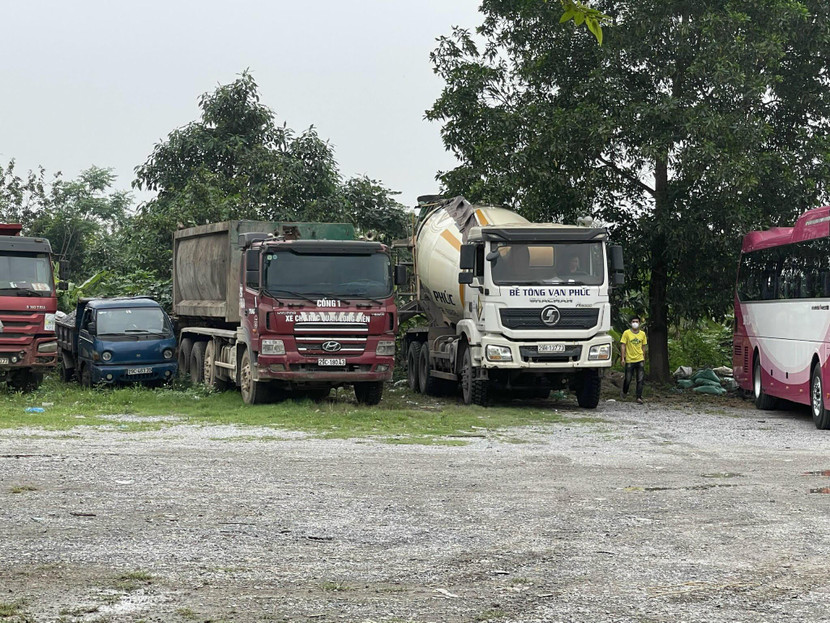 Nhiều xe bồn trộn bê tông đã bị CSGT tạm giữ