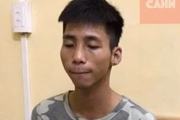 Đối tượng Nguyễn Tiến Hưng giết người do mâu thuẫn tại huyện Thanh Oai cũng bị lực lượng CSHS nhanh chóng bắt giữ