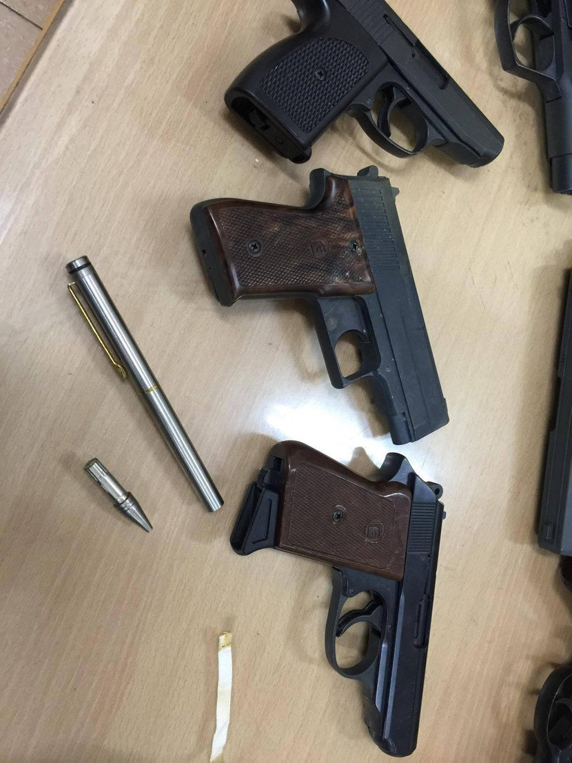 Nhiều chủng loại súng bắn đạn cao su, đạn hơi cay trong danh mục thu hồi vũ khí, công cụ hỗ trợ