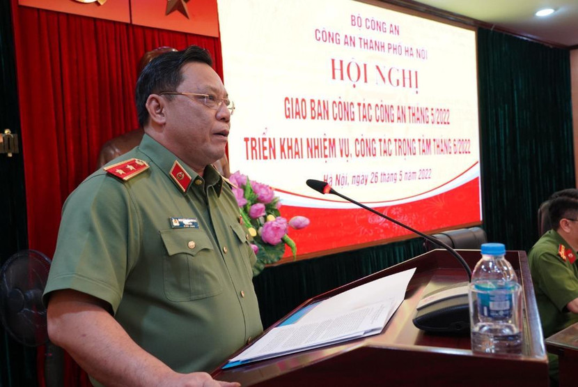 Trung tướng Nguyễn Hải Trung phát biểu chỉ đạo tại hội nghị Trung tướng Nguyễn Hải Trung phát biểu chỉ đạo tại hội nghị