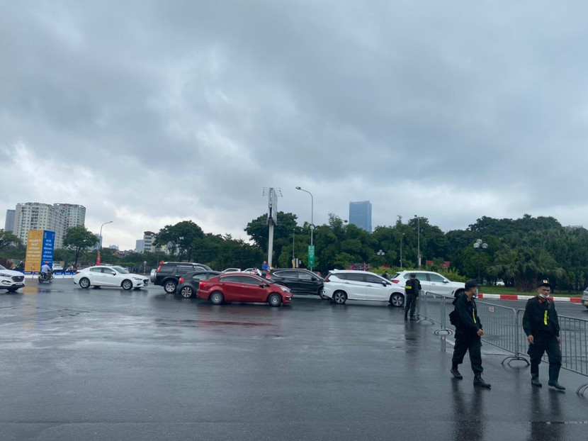 Có khoảng 500 CBCS thuộc Bộ Tư lệnh CSCĐ tăng cường cho công tác bảo vệ