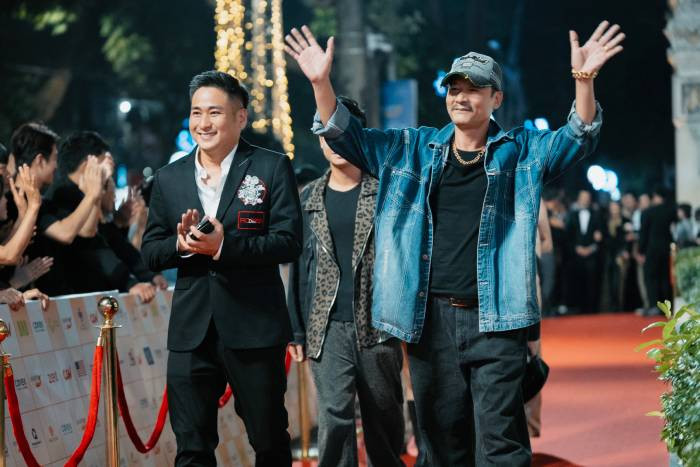 NSƯT Võ Hoài Nam và diễn viên Minh Tiệp