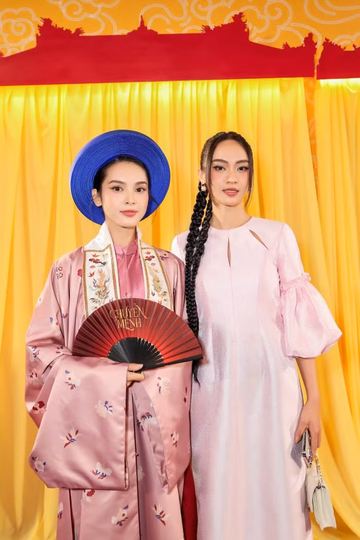 Diễn viên Quỳnh Lương và á hậu Vũ Thuý Quỳnh Diễn viên Quỳnh Lương và á hậu Vũ Thuý Quỳnh