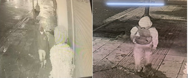 Tên gian liên tục thay đổi trang phục trong quá trình di chuyển