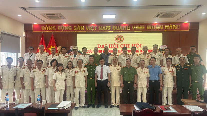 Đại hội Chi hội cựu CAND phường Kim Mã thành công tốt đẹp