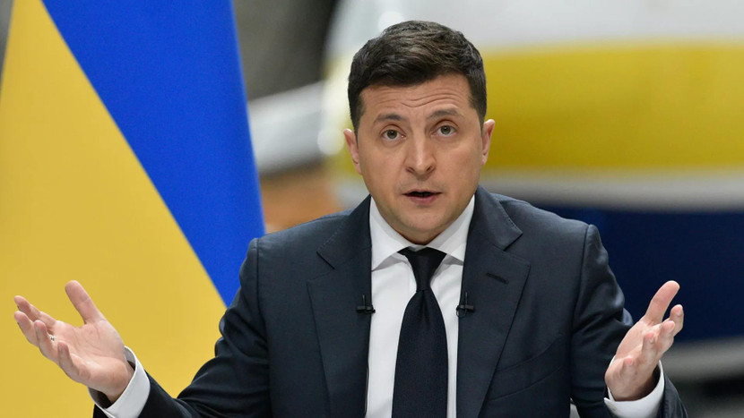 Tổng thống Ukraine Volodymyr Zelensky