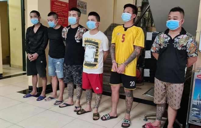 Các đối tượng trong vụ án, thời điểm bị bắt