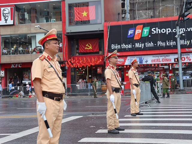 Lực lượng CATP Hà Nội đã sẵn sàng trên các điểm, tuyến, chốt