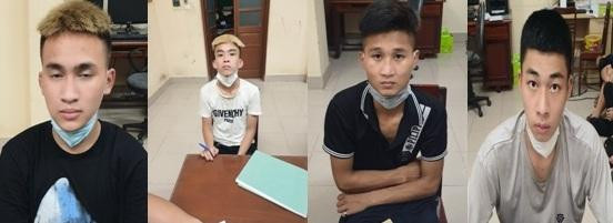 Các đối tượng vi phạm pháp luật bị CAQ Hoàng Mai xử lý