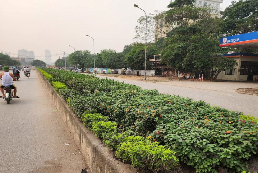 Tuyến đường 2.5 đã giảm mạnh tình trạng chiếm dụng hè đường