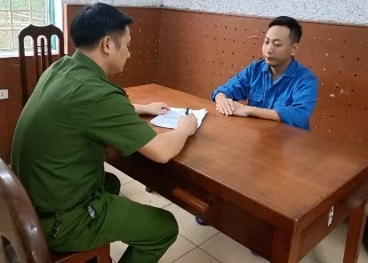 Phạm Minh Đức tại Cơ quan điều tra.