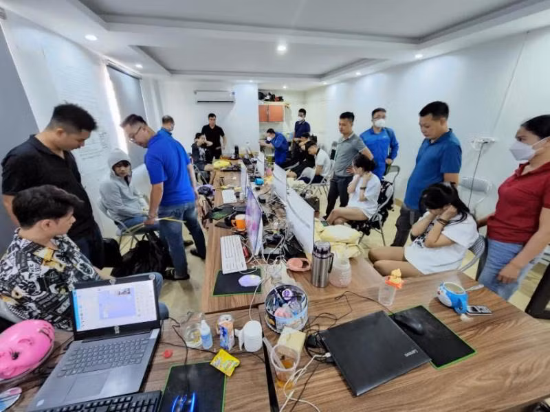 Ban chuyên án khám xét địa diderm liên quan đường dây "tín dụng đen" xuyên quốc gia