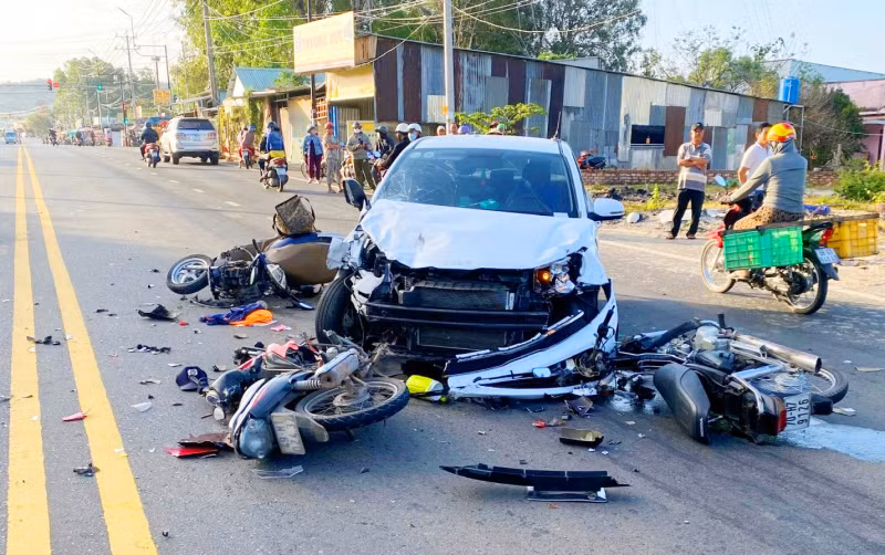 Từ 15-8, vụ tai nạn giao thông làm 3 người chết trở lên được coi là gây hậu quả đặc biệt nghiêm trọng (ảnh minh họa)