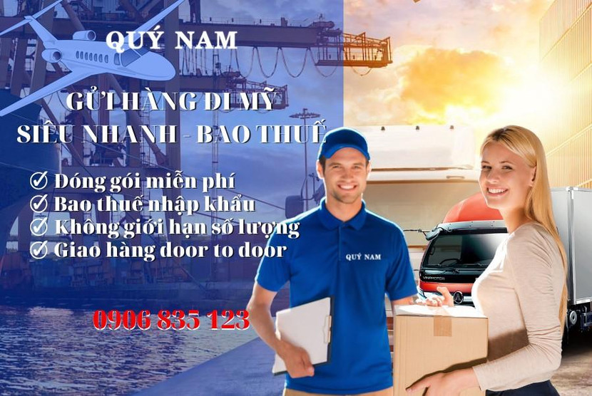 Nhận hàng an toàn, door to door tại Mỹ Nhận hàng an toàn, door to door tại Mỹ