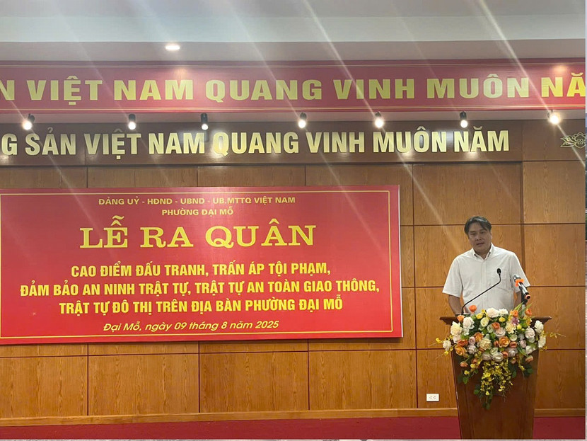 Phường Đại Mỗ ra mắt Ban Chỉ đạo 197, tập trung xử lý vi phạm trật tự giao thông - đô thị ảnh 2