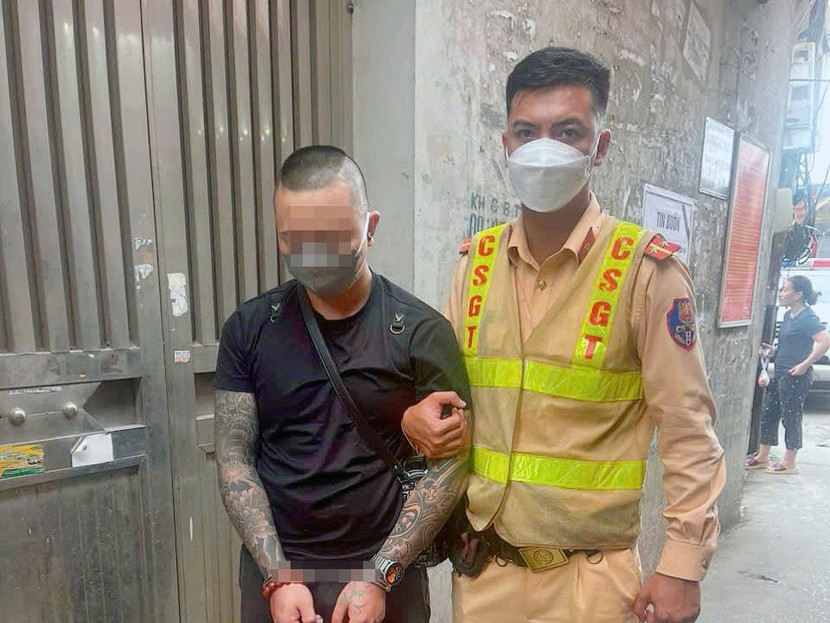 Đối tượng tàng trữ trái phép chất ma tuý bị phát hiện